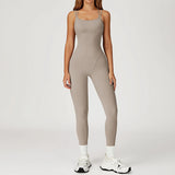 Aria Freeform Jumpsuit Cross Back Strap Backless Women One Piece Yoga Suit