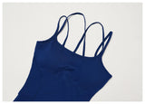 Aria Freeform Jumpsuit Cross Back Strap Backless Women One Piece Yoga Suit