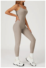 Aria Freeform Jumpsuit Cross Back Strap Backless Women One Piece Yoga Suit
