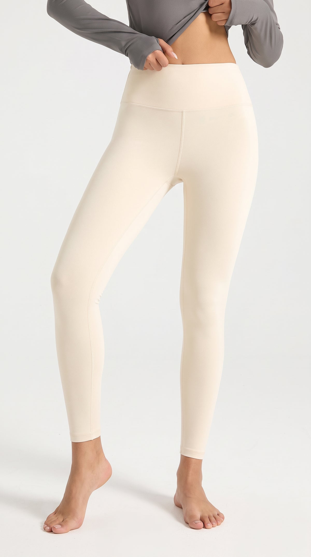 Ultra Soft Seamless Naked High-Waist Plain Legging