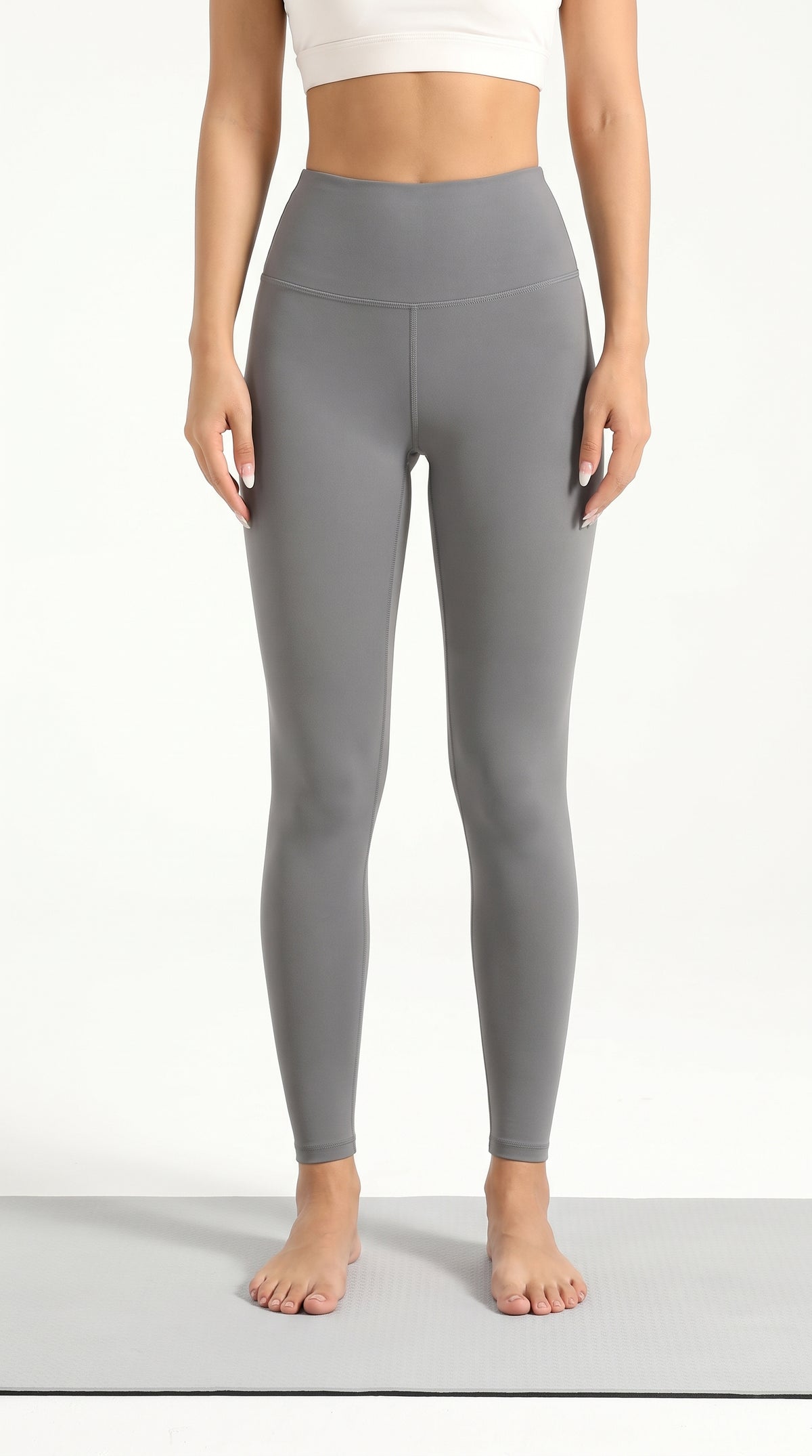 Ultra Soft Seamless Naked High-Waist Plain Legging