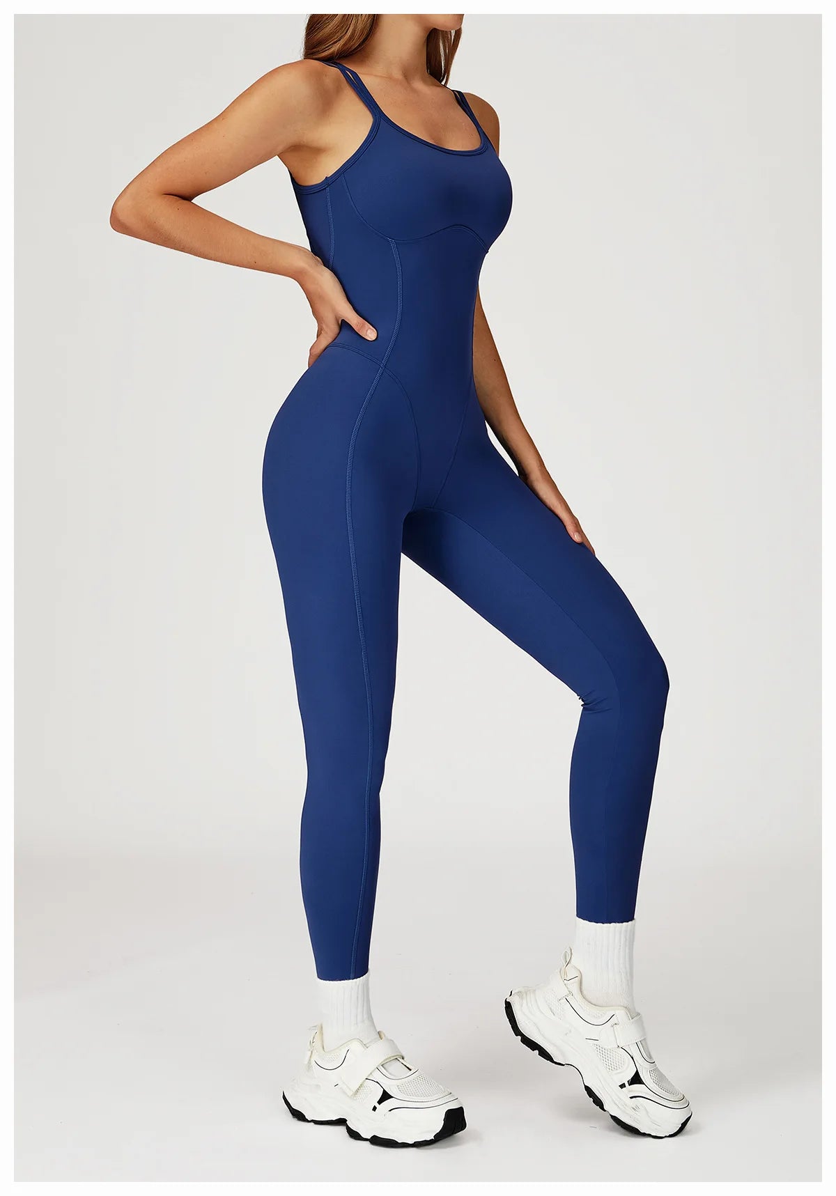 Aria Freeform Jumpsuit Cross Back Strap Backless Women One Piece Yoga Suit