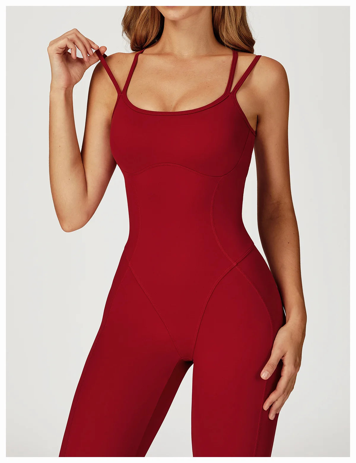 Aria Freeform Jumpsuit Cross Back Strap Backless Women One Piece Yoga Suit
