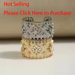 VENTFILLE 925 Sterling Silve Flower Ring for Women Gift Hollow Out Design Retro Hip Hop Versatile Jewelry Party Gift Dropship