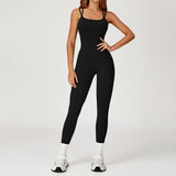 Aria Freeform Jumpsuit Cross Back Strap Backless Women One Piece Yoga Suit