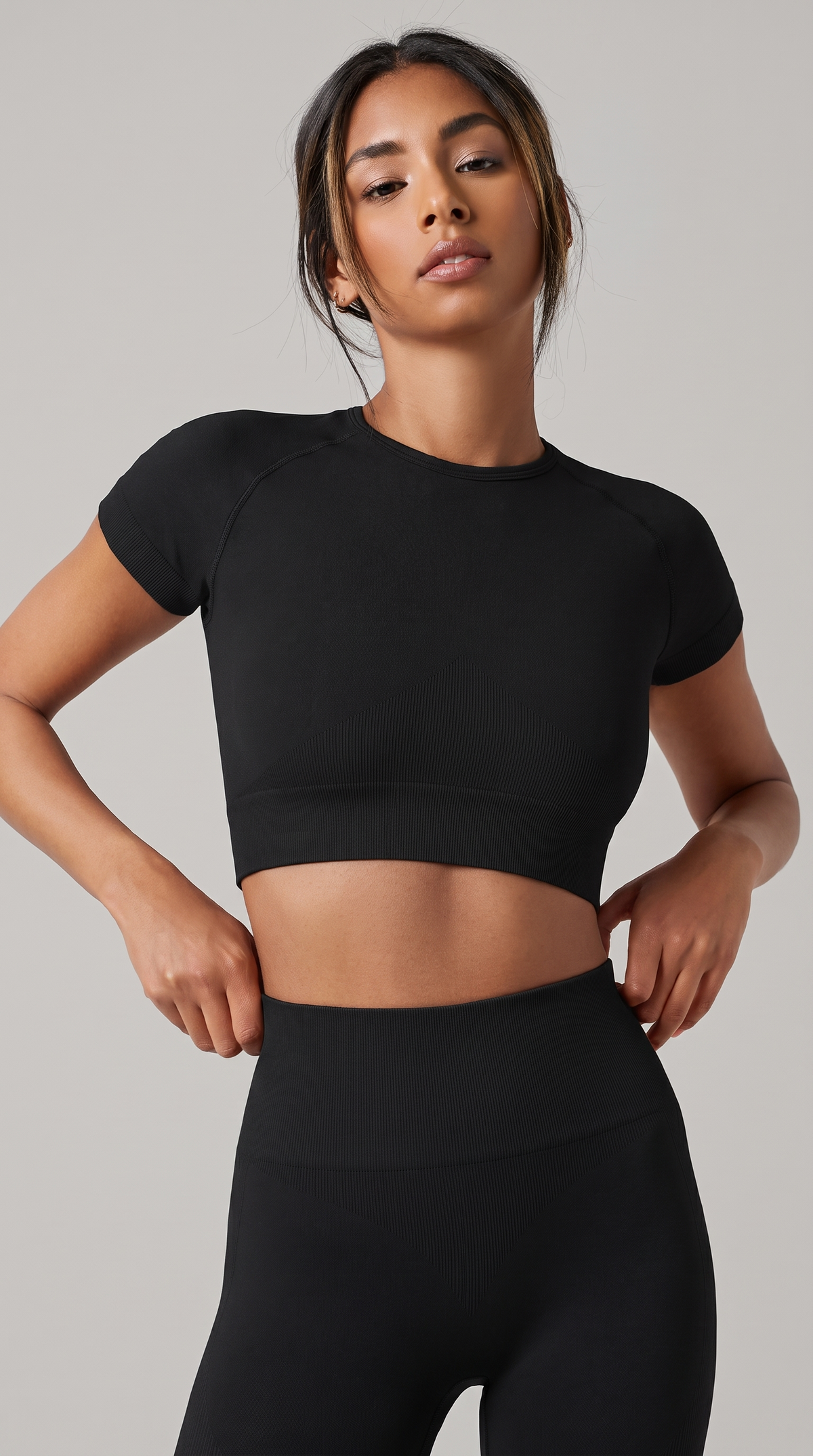 Women Yoga Top Seamless Sport T Shirts Fitness Clothes Short Sleeve Yoga Shirt Gym Top Running Active Wear Sport Top