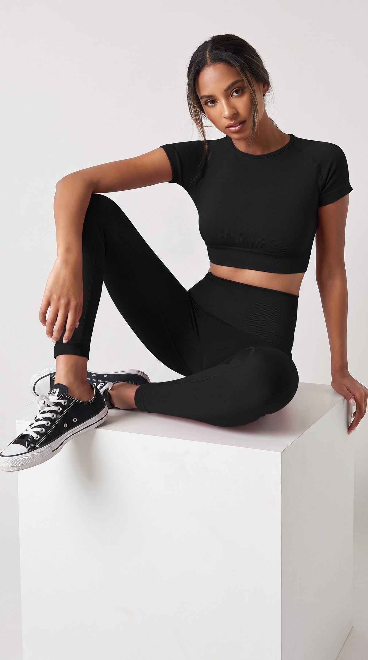 Women Yoga Top Seamless Sport T Shirts Fitness Clothes Short Sleeve Yoga Shirt Gym Top Running Active Wear Sport Top