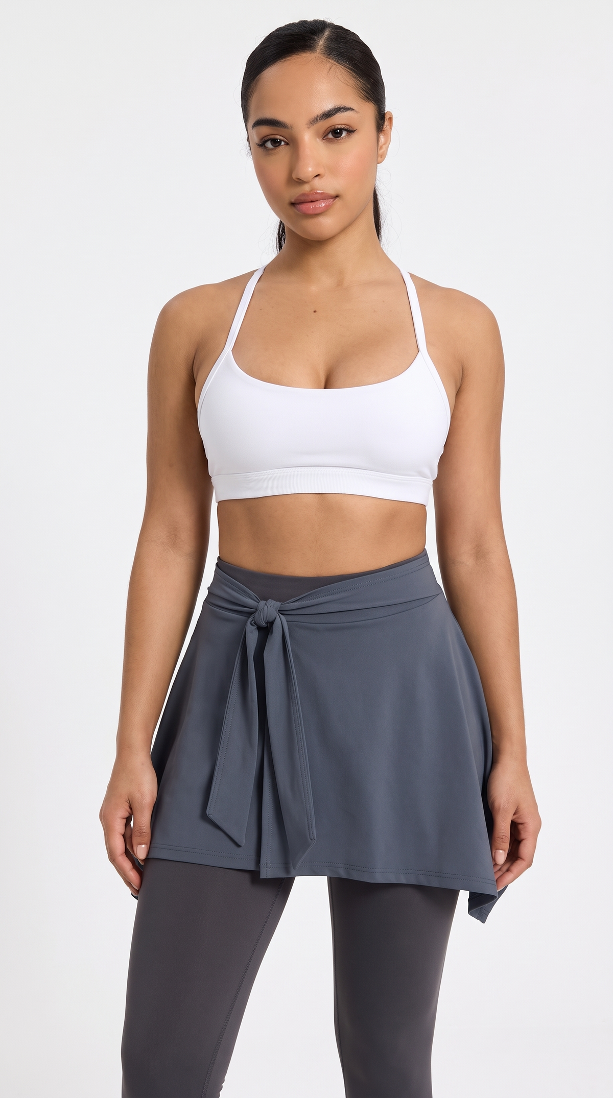 'Flow' Wrap Tie Yoga Skirt