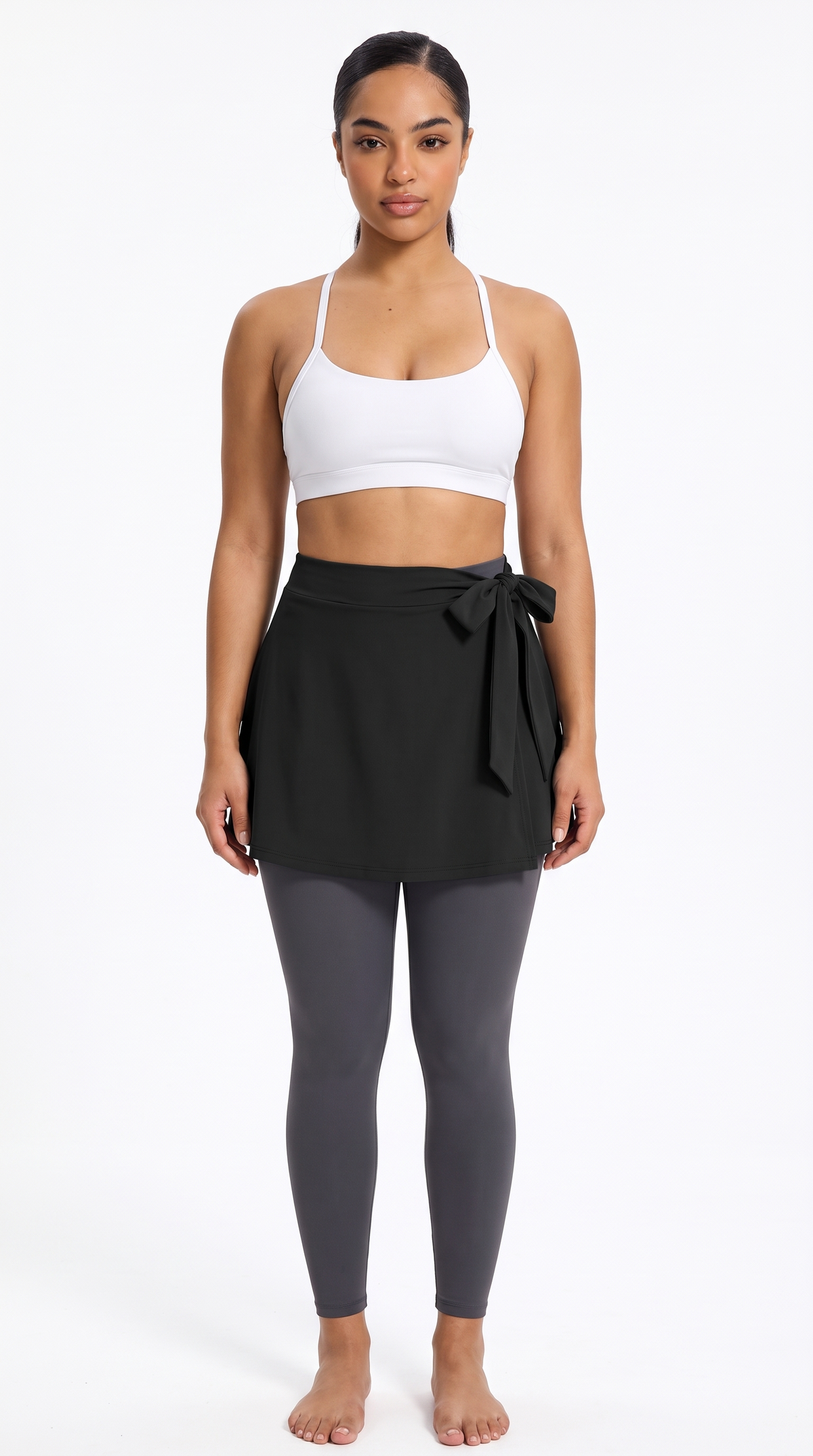 'Flow' Wrap Tie Yoga Skirt