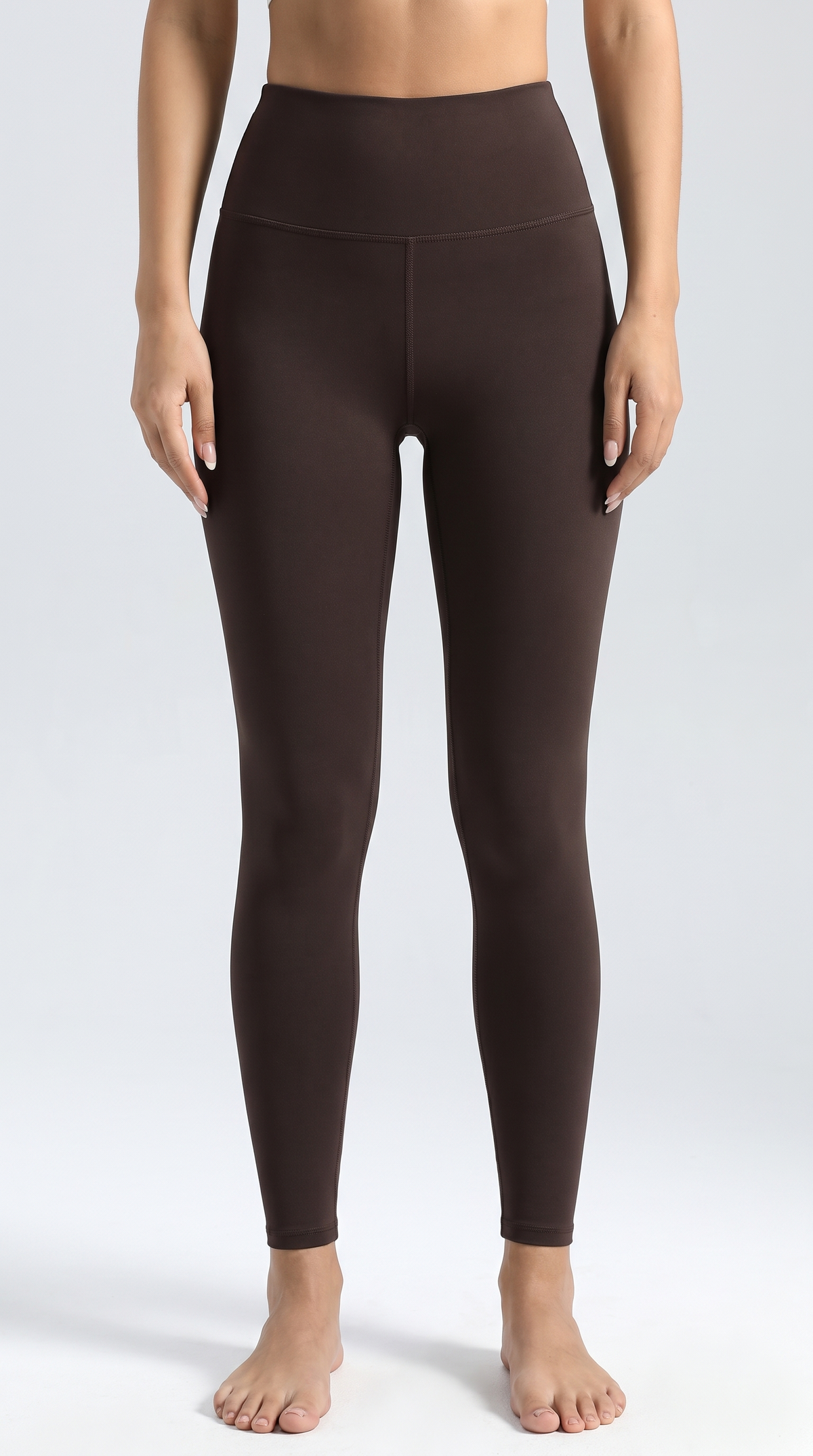 Ultra Soft Seamless Naked High-Waist Plain Legging
