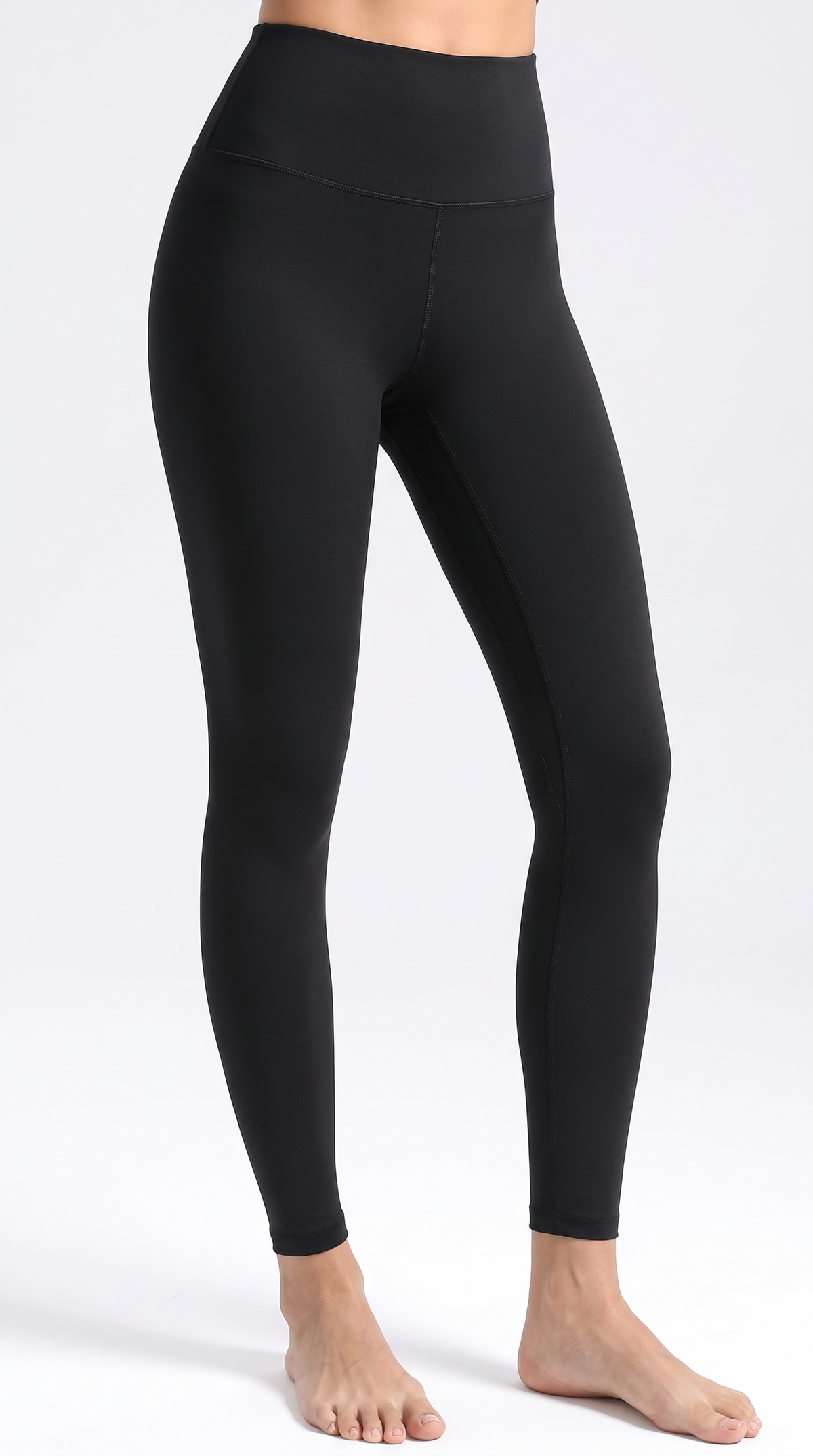 Ultra Soft Seamless Naked High-Waist Plain Legging