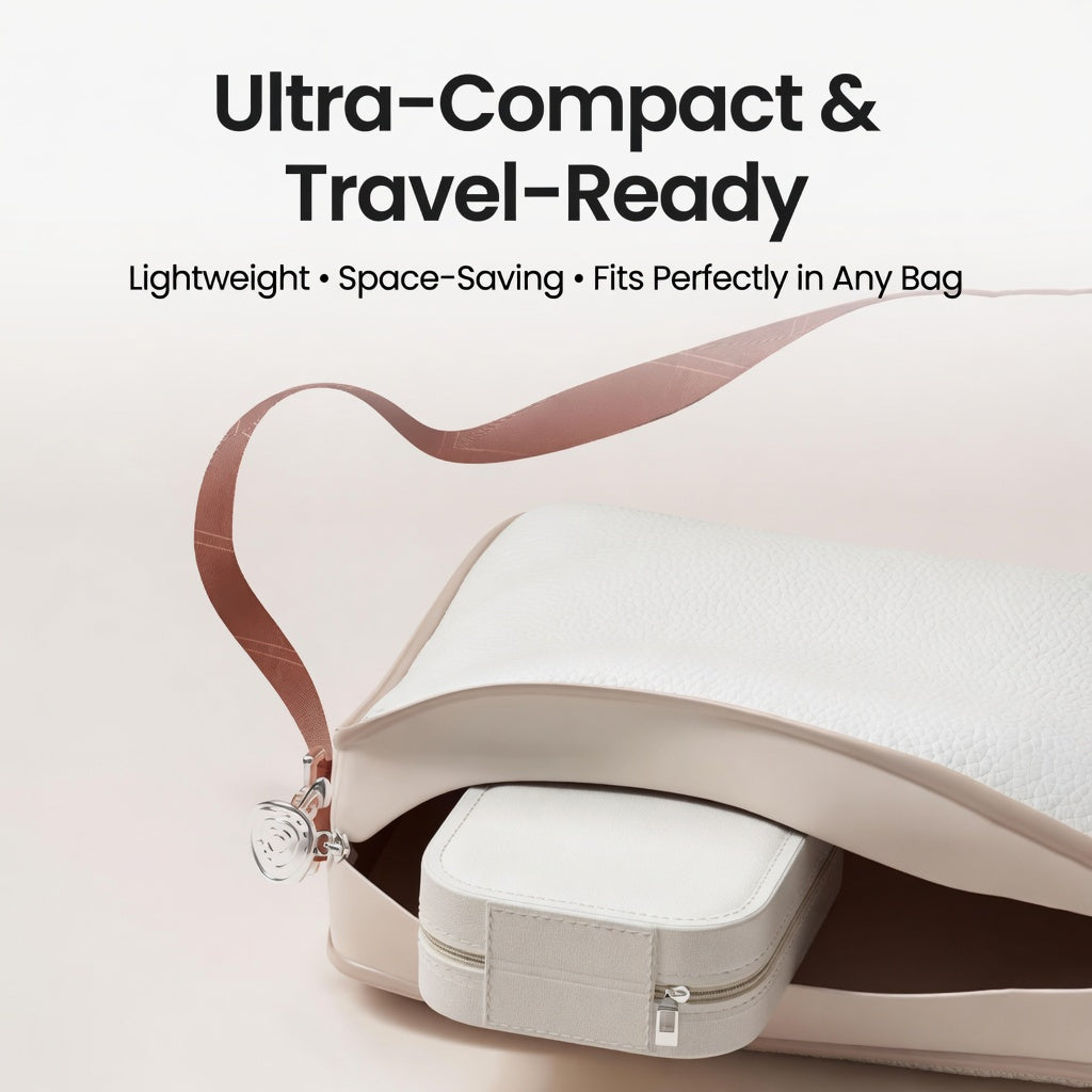 Compact Makeup Vanity Bag With LED Mirror